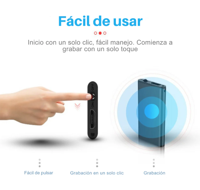 MINI GRABADOR ESPÍA