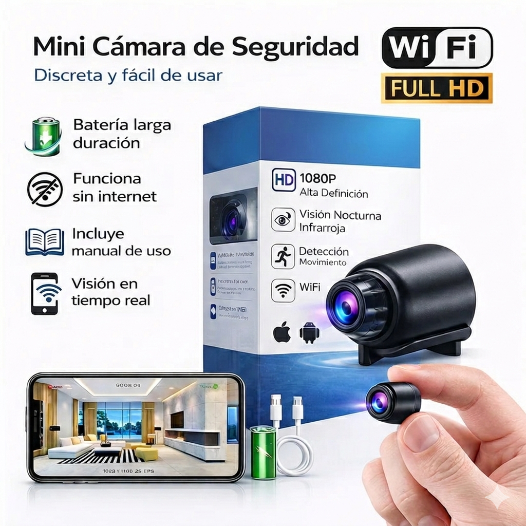 Mini Cámara de Seguridad