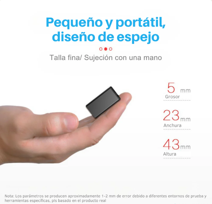 MINI GRABADOR ESPÍA